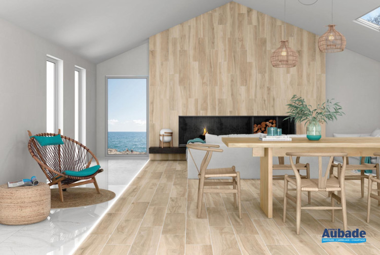 Collection Bergen par Tau Ceramica en coloris Origin Sand