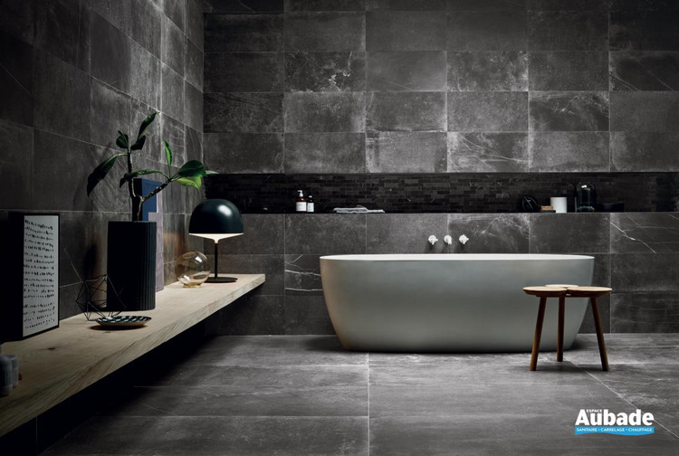 Collection Uniquestone par Ceramiche Piemme en coloris Nite