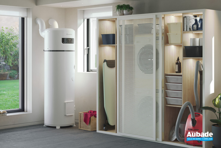 Chauffe-eau thermodynamique sur socle Nuos Plus S2 Wifi FS 