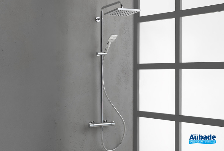 Colonne de douche thermostatique complète Theta Cube de Cristina Ondyna