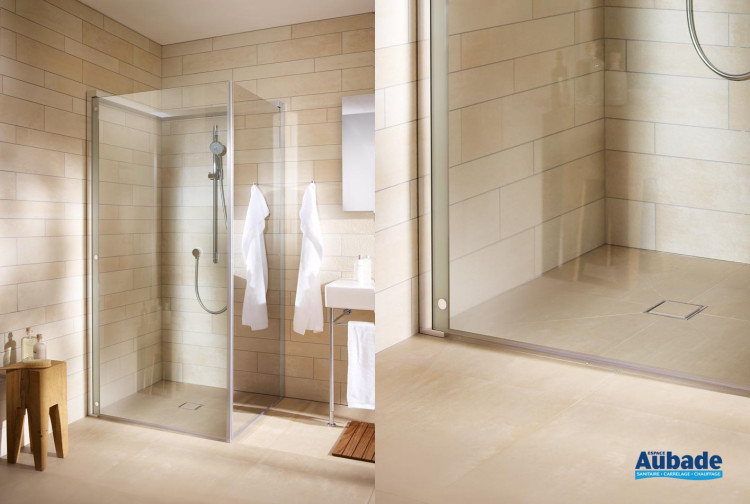 Paroi de douche en verre porte pliable Duravit Espace Aubade