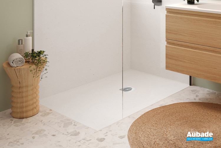 Receveur Veneto par Ambiance Bain en coloris Blanc mat