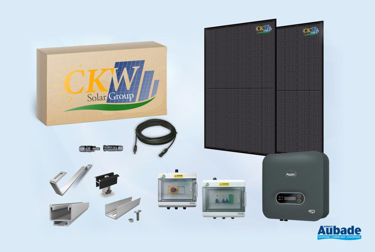 Kit toit ardoise 6kW onduleur