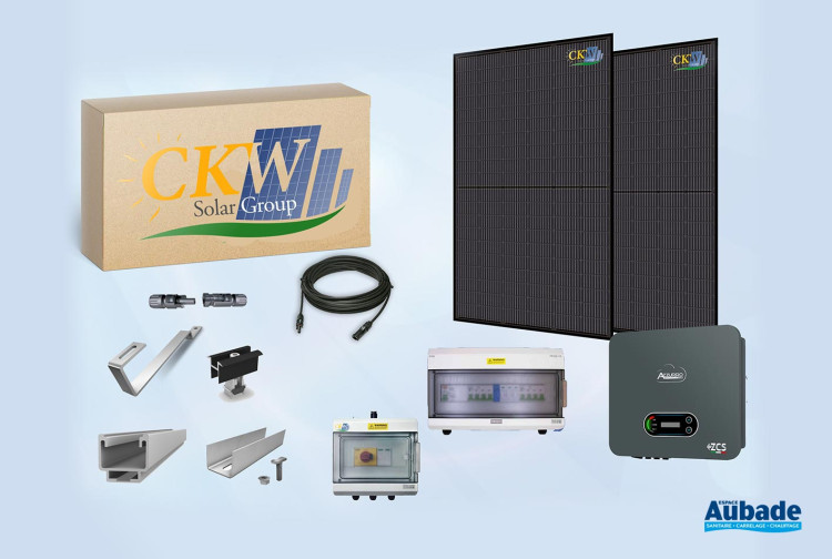 Kit toit ardoise 9kW onduleur