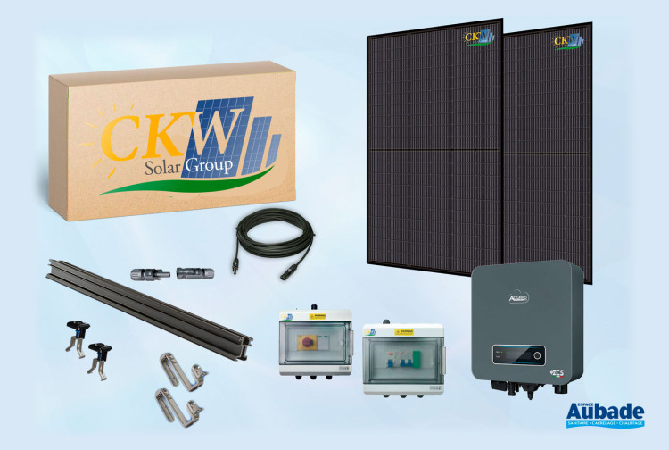 Kit toit tuiles 3kW onduleur