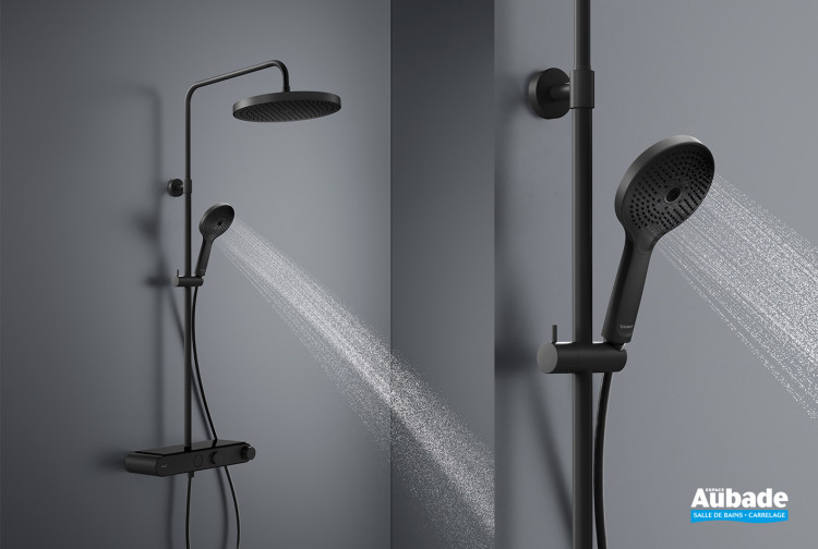 Colonne de douche Ranio 2 finition Noir de Duravit