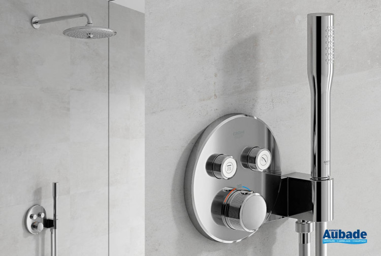 Robinetterie hydrotherapie colonne grohtherm smartcontrol de Grohe