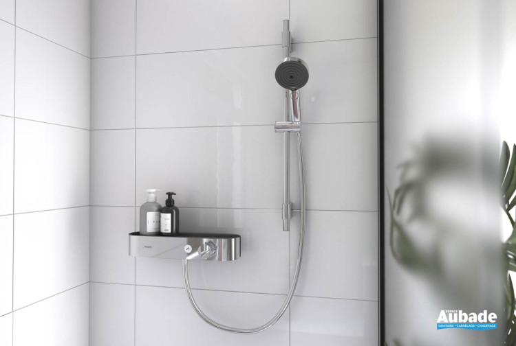 hydrotherapie set de douche pulsify Select S Ecosmart chrome de hansgrohe