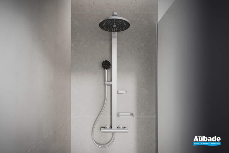 Colonne et corps thermostatique Ceratherm Alu+ d'Ideal Standard
