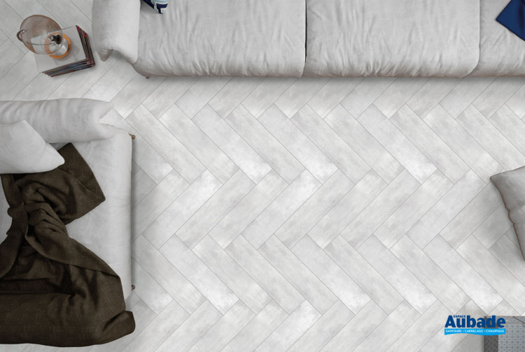Carrelage Québec par La Fenice en coloris Bianco
