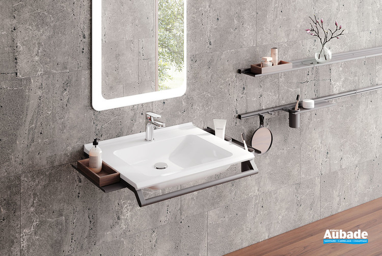 Système de lavabo modulaire par Hewi