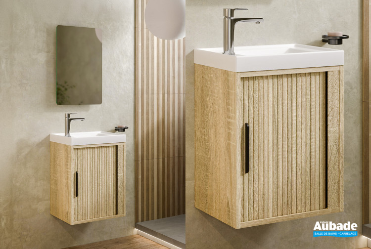 Lave-mains Nagoya de Lido coloris Bois clair