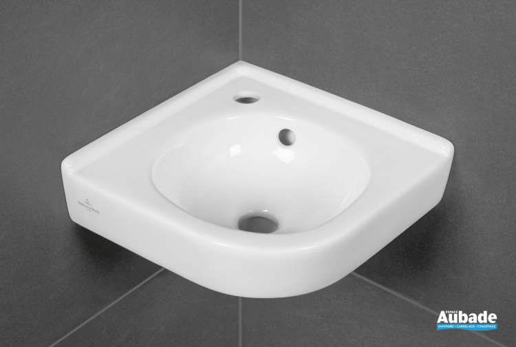 Lave-mains d'angle Villeroy & Boch O.novo