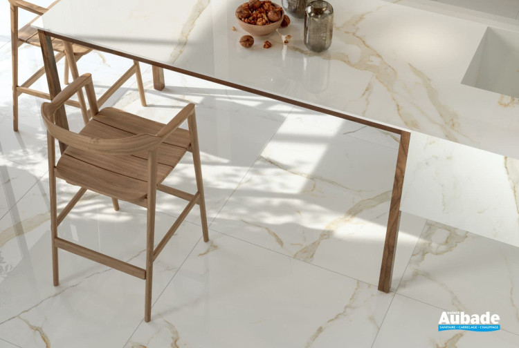 Collection Scultorea par Marca Corona en coloris Calacatta Oro Fino