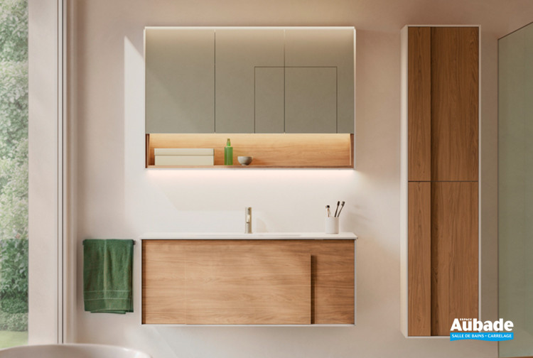 Meuble Moto de Burgbad coloris Bois véritable chêne nature