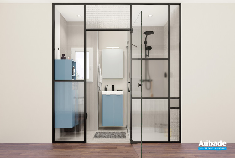 Meuble Optimise 50 Bleu poudré mat de Delpha