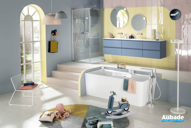 Meuble de salle de bains Unique Velours de Delpha
