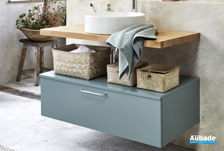 Meubles salle de bains bois Jacob Delafon Espace Aubade