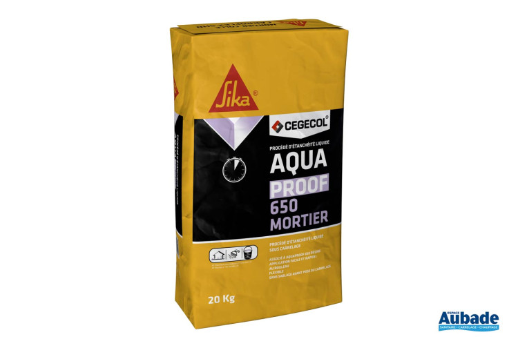 Mortier AquaProof 650 de SIka