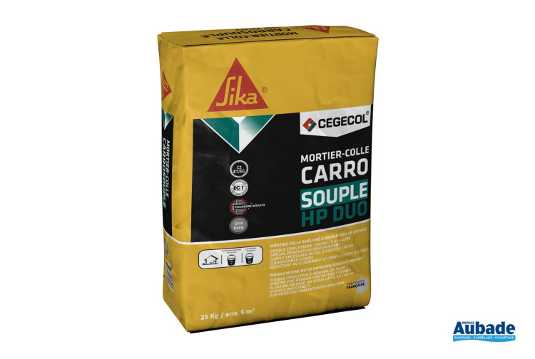 Mortier-colle Carrosouple HP Duo de Sika