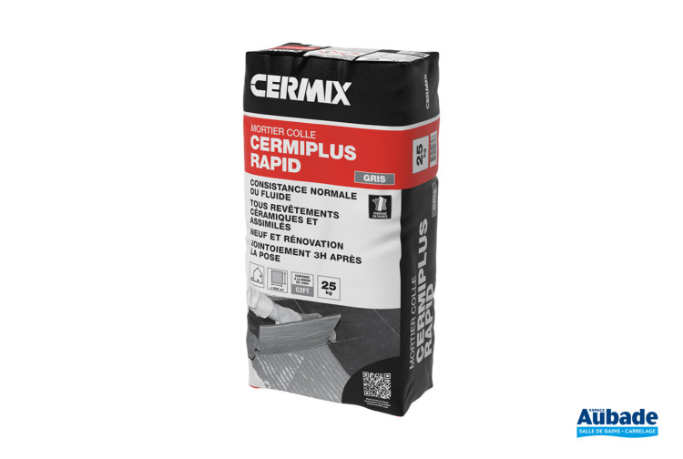 Mortier colle Cermiplus Rapid de Cermix