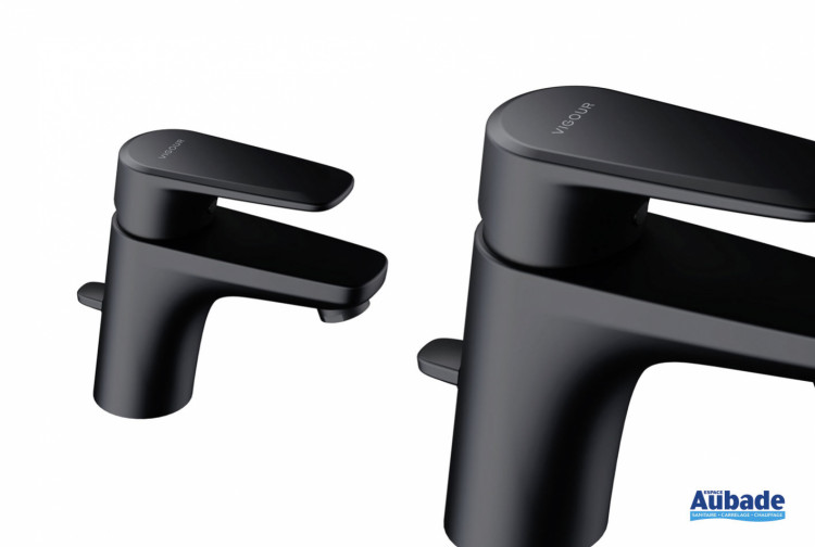 Mitigeur lavabo bas Derby Style Black Line de Vigour