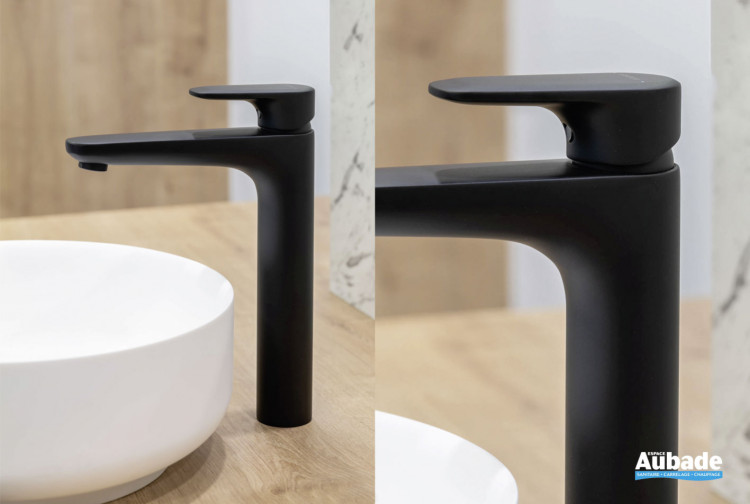 Mitigeur lavabo réhaussé Derby Style Black Line de Vigour