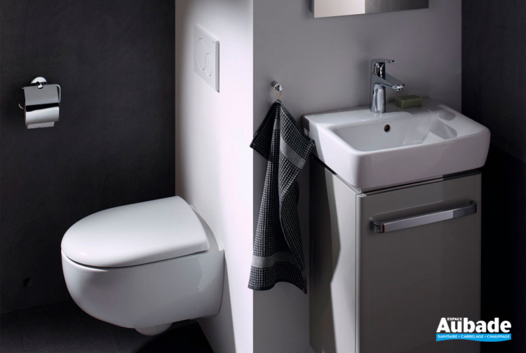 Pack WC suspendu au design moderne Renova Compact de Geberit