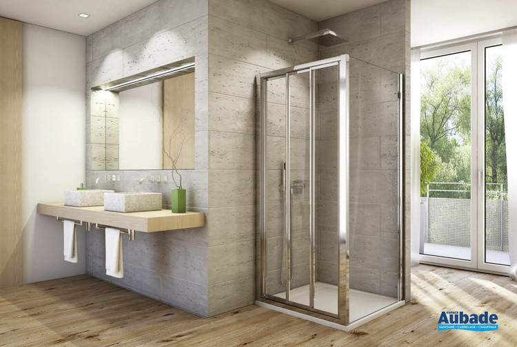 Porte de douche coulissante Sanswiss | Espace Aubade