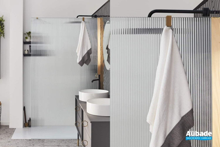 Paroi de douche Contra Mix N' Match avec verre flute de Jacob Delafon