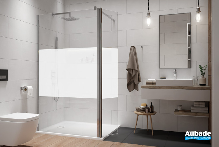 Paroi de douche Arty avec volet mobile Leda 