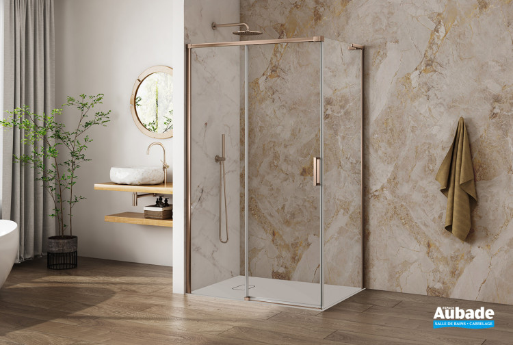 Porte coulissante Pastel Or rosé brossé de Roth