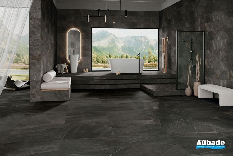 Collection Sandstone par Pavigres en coloris Dark et Black