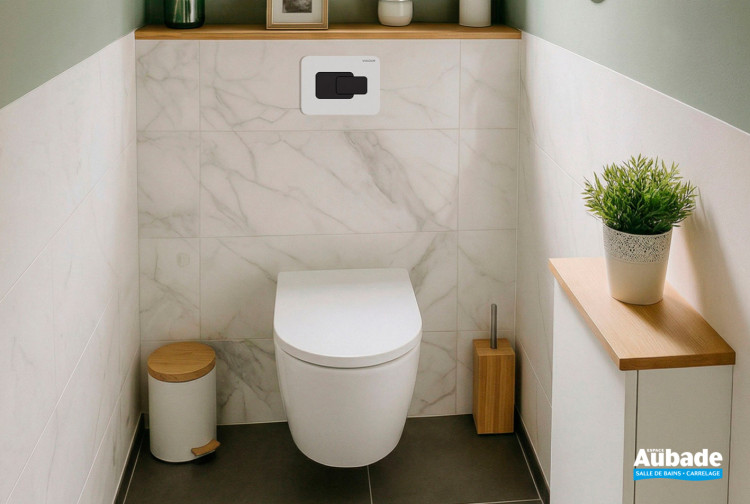 Plaque de commande Derby Style, modèle Ice de Vigour, coloris Anthracite