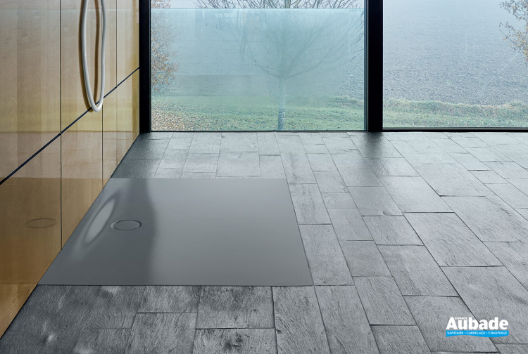 Receveur BetteFloor Side de Bette, coloris anthracite