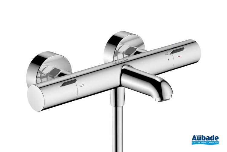 Mitigeur thermostatique douche & bain-douche Ecostat Fine de Hansgrohe