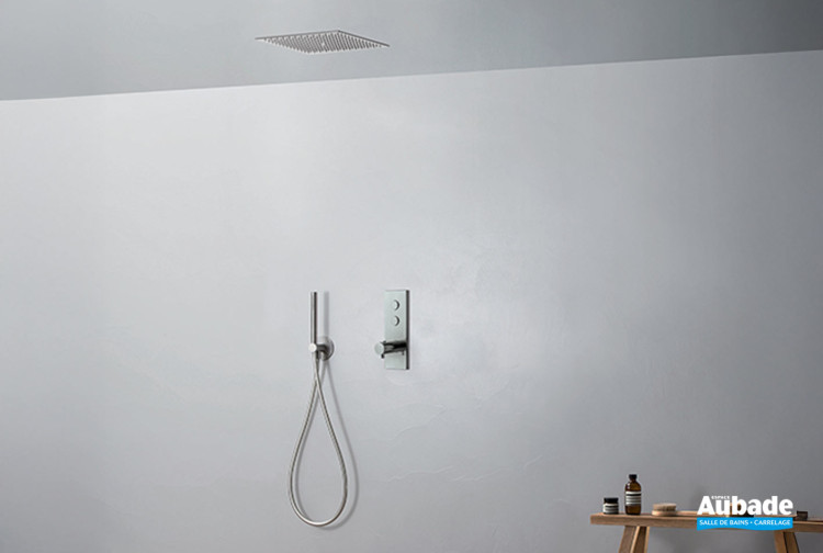 robinetterie douche thermo twist chrome de cristina ondyna
