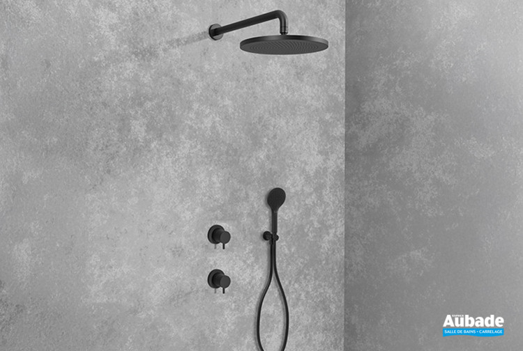 robinetterie douche triverde mitigeur 2 boutons de cristina ondyna
