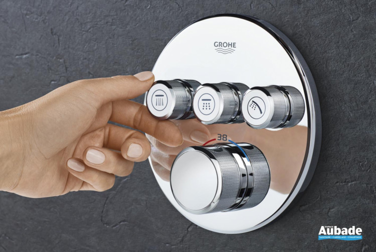 Façade thermostatique SmartControl de Grohe