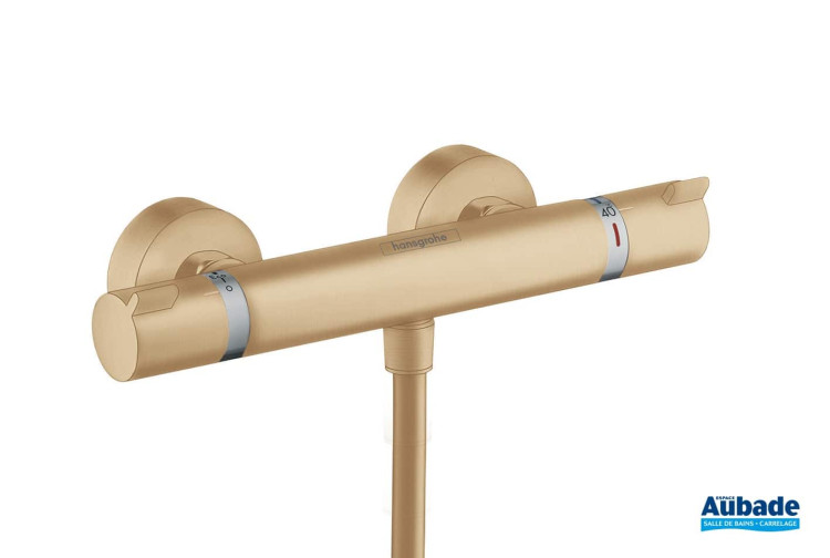 Mitigeur douche Ecostat Comfort Bronze Brossé de Hansgrohe
