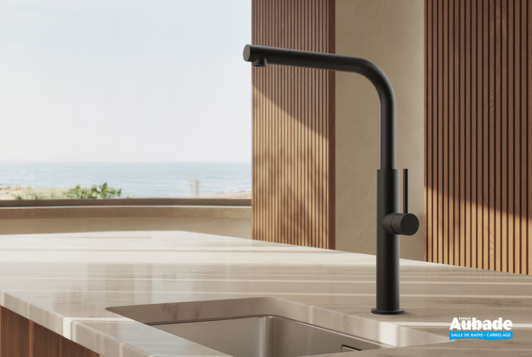 Cucina mitigeur évier - Finition Blackmat