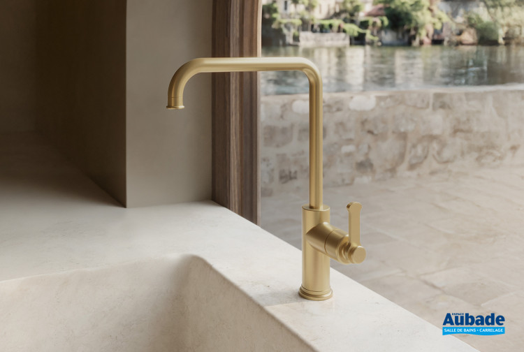 mitigeur évier Faro de Cristina - Finition Vieux bronze mat