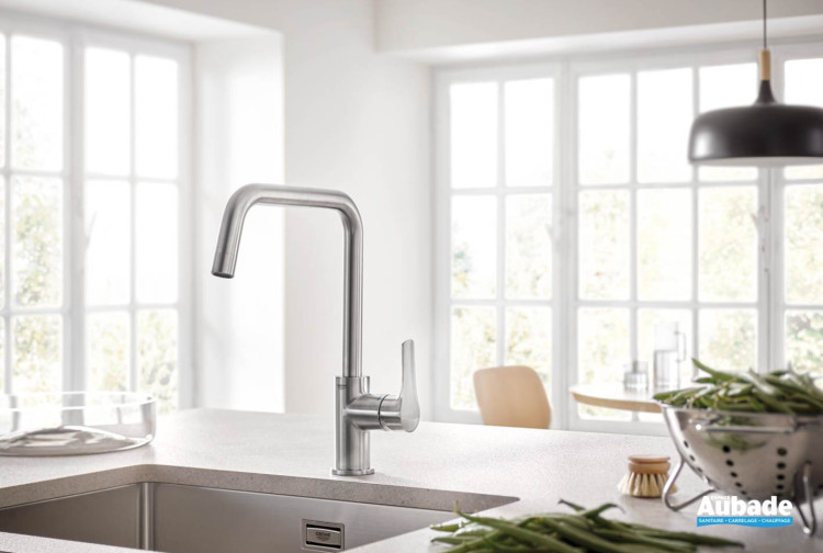 Mitigeur évier bec U Eurosmart de Grohe