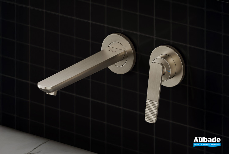 Mitigeur de lavabo 2 trous AXOR Citterio C Nickel brossé d'AXOR