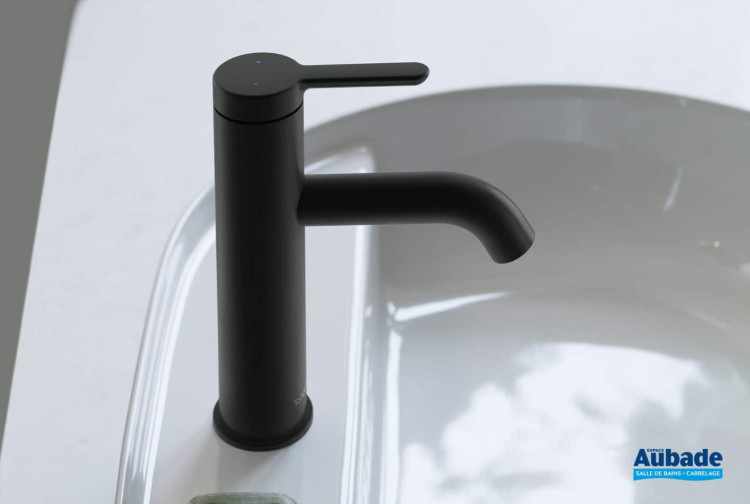 Mitigeur monocommande C.1 taille M finition Noir mat de Duravit