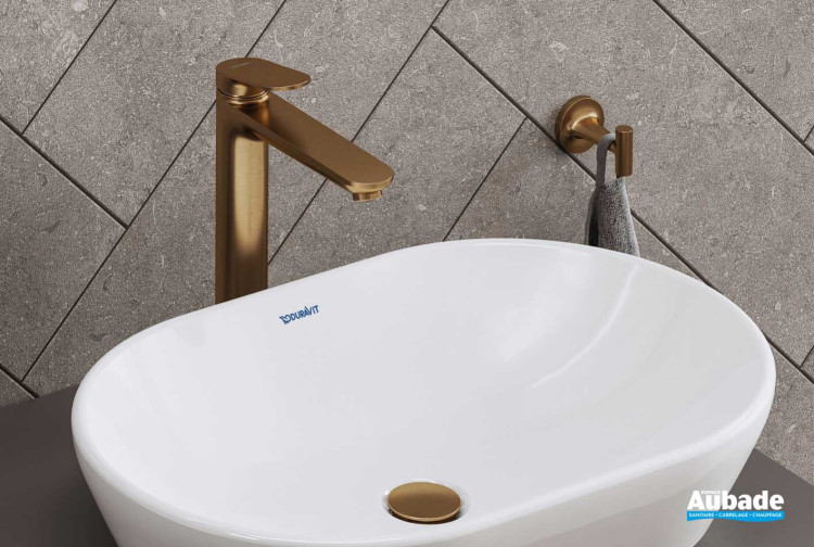 Mitigeur lavabo Wave Bronze brossé de Duravit