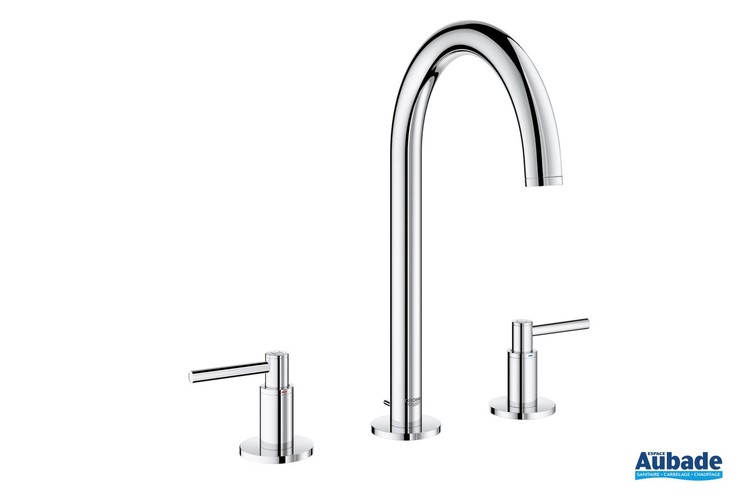 Mélangeur 3 trous lavabo taille M Atrio de Grohe