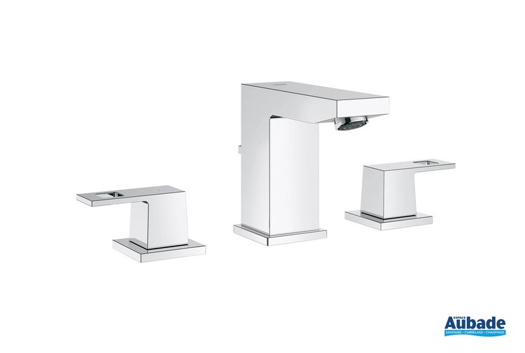 Melangeur lavabo 2 trous Eurocube de Grohe