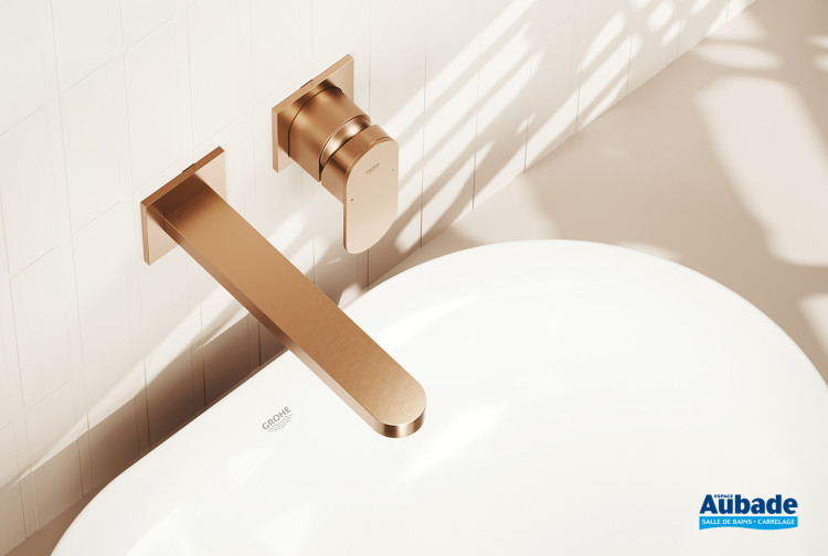 Mitigeur lavabo Grohe Plus mural 2 trous taille L de Grohe