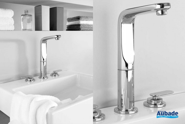 Robinets lavabos & vasques Grohe Veris 3 trous